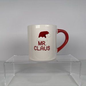 Target Threshold Stoneware‎ Mr. Claus Christmas Holiday Coffee Tea Mug 14 oz
